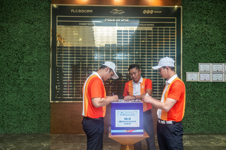 Gần 600 golfer tranh tài tại giải FLC Quang Binh Autumn Golf Tournament 2024 - Ảnh 2.